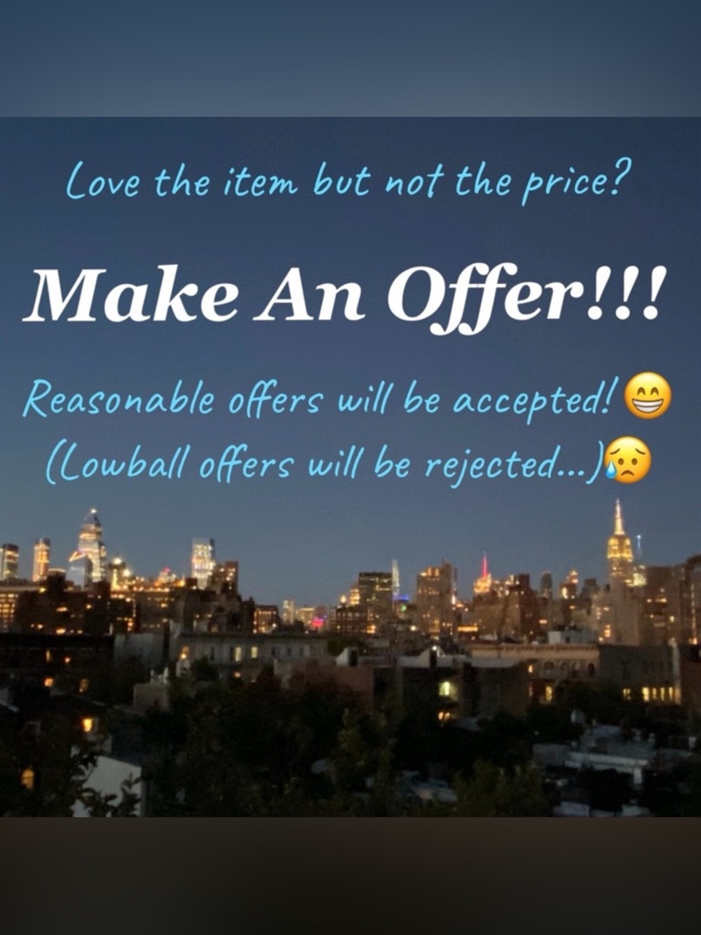 Accepting ~Reasonable~ Offers!! (See details)